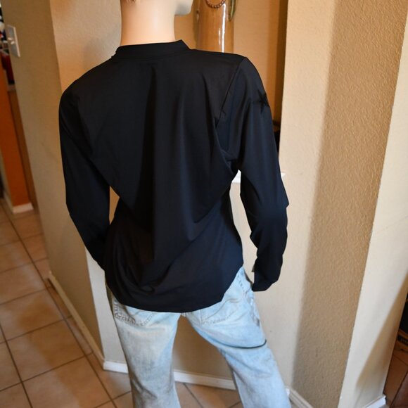 Women's Nike Dallas Cowbo Long Sleeve Pull over black Top Size Med - Lg NWT - Picture 11 of 16